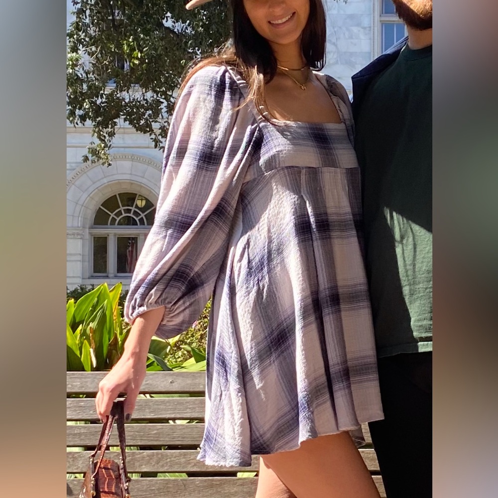 Plaid dress